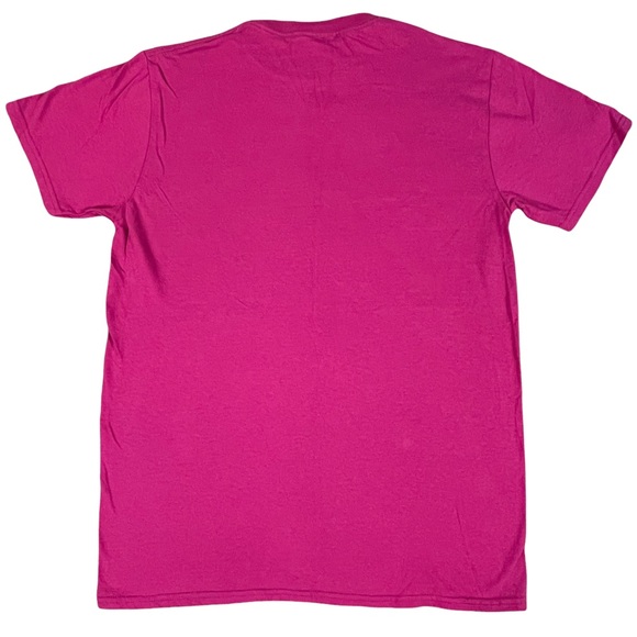 Delta Pro Weight size medium pink shirt with funny quote in white, short sleeves - Picture 3 of 6